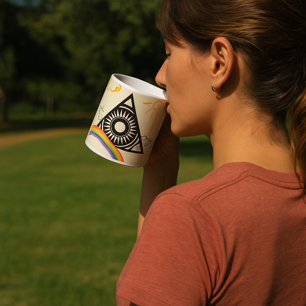 ☀️ All-Seeing Sunshine Mug – 11oz