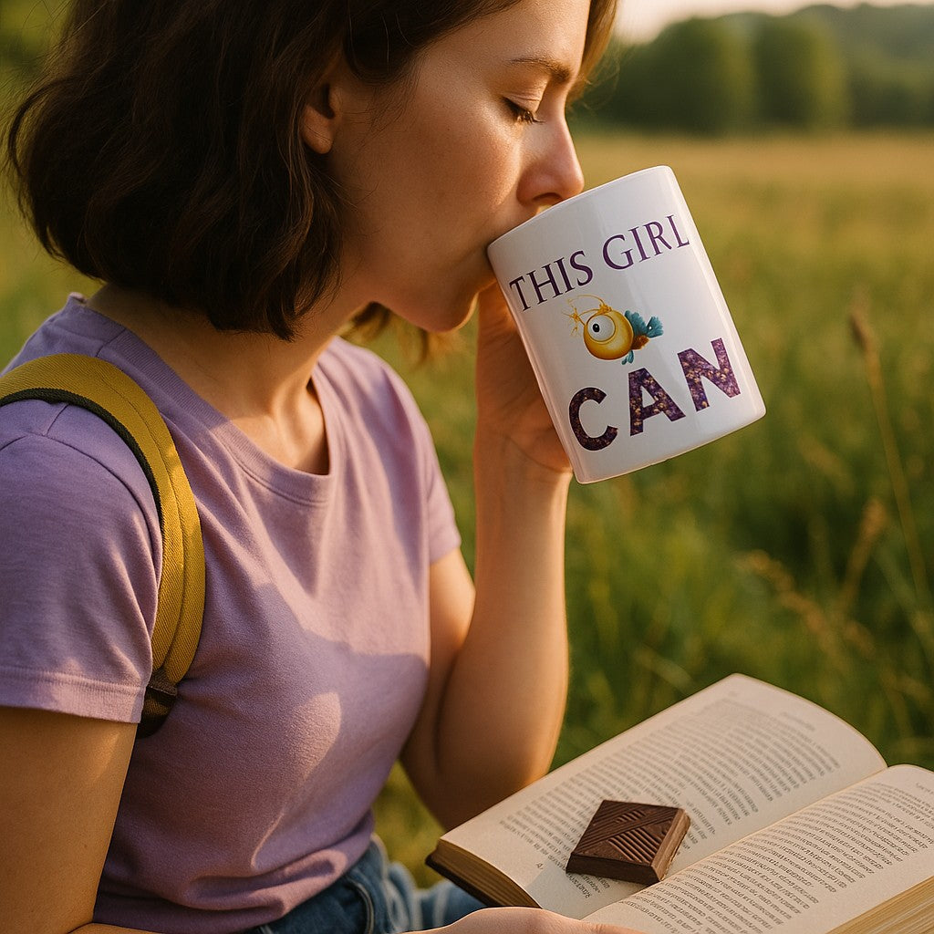 🌸 "This Girl Can" – Empowerment Mug (11oz)