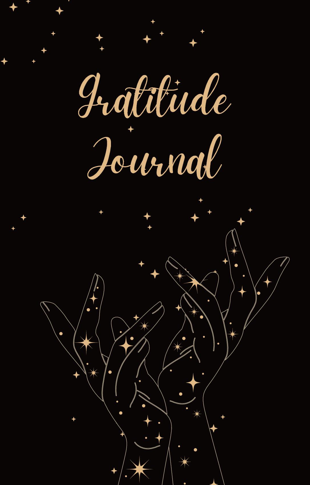 🌟🖋️ Starry Hands – 90 Day Daily Gratitude Journal