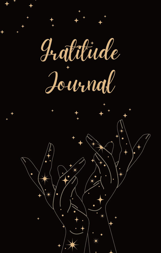 🌟🖋️ Starry Hands – 90 Day Daily Gratitude Journal