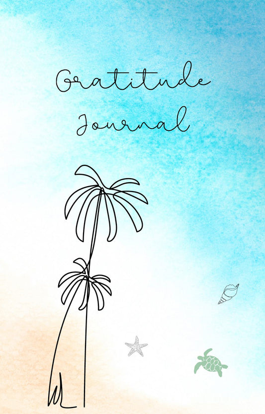 🏝️ Gratitude Beach 🔆 - 90 Day Daily Gratitude Journal